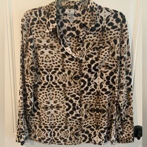 Worthington 100% Silk Blouse - Size Medium